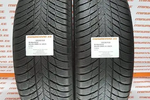Kasutatud lamellrehv 225/60R18 Bridgestone Blizzak LM001 XL 104/H