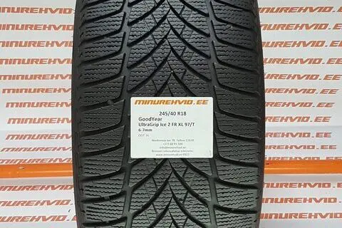 Kasutatud lamellrehv 245/40R18 GoodYear UltraGrip Ice 2 FR XL 97/T