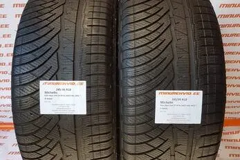 Kasutatud lamellrehv 245/45R18 Michelin Pilot Alpin PA4 ZP FR XL 100/V RSC MOE *