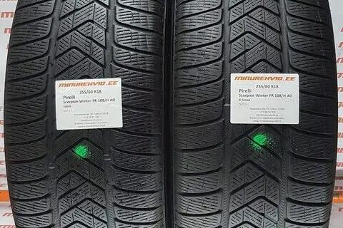 Kasutatud lamellrehv 255/60R18 Pirelli Scorpion Winter FR 108/H AO