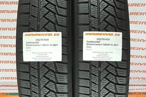 Kasutatud lamellrehv 155/70R19 Continental WinterContact TS850P XL 88/T
