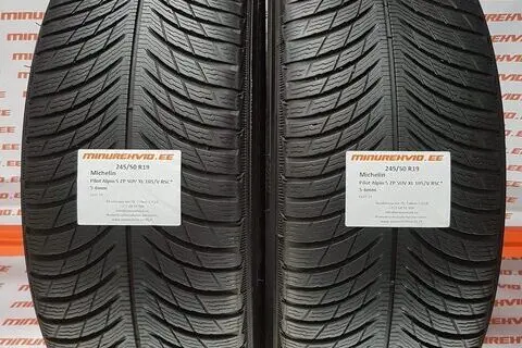 Kasutatud lamellrehv 245/50R19 Michelin Pilot Alpin 5 ZP SUV XL 105/V RSC*