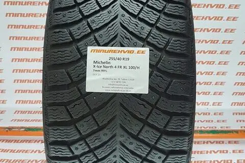 Used studded tire 255/40R19 Michelin X-Ice North 4 FR XL 100/H