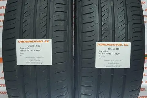 Kasutatud suverehv 205/55R16 Goodride Radial RP28 FR 91/V