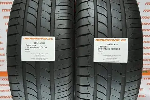Kasutatud suverehv 205/55R16 GoodYear EfficientGrip 91/H LRR