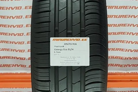 Kasutatud suverehv 205/55R16 Hankook Kinergy Eco 91/H