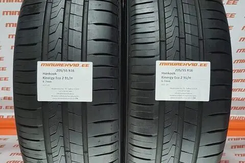 Kasutatud suverehv 205/55R16 Hankook Kinergy Eco 2 91/H