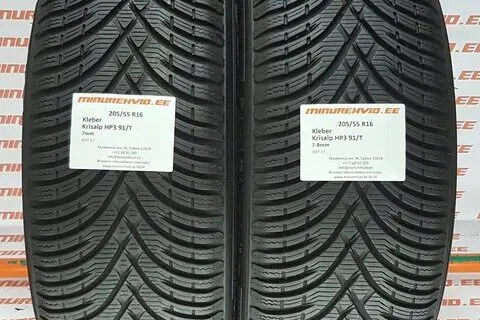 Kasutatud suverehv 205/55R16 Kleber Krisalp HP3 91/T