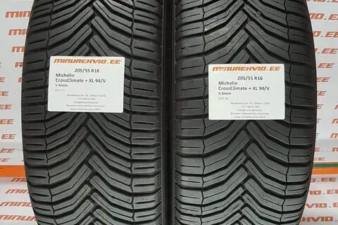 Kasutatud suverehv 205/55R16 Michelin CrossClimate + XL 94/V