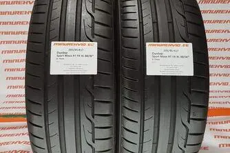 Used summer tire 205/45R17 Dunlop Sport Maxx RT FR XL 88/W*