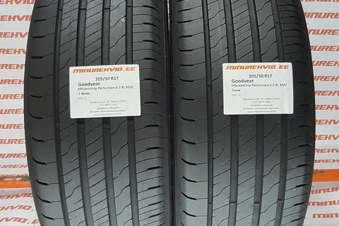 Used summer tire 205/50R17 GoodYear EfficientGrip Performance 2 XL 93/V