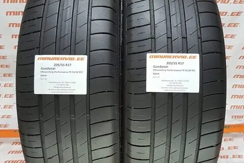 Used summer tire 205/55R17 GoodYear EfficientGrip Performance FR 91/W RSC