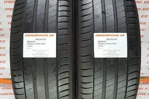 Used summer tire 205/55R17 Michelin Primacy 3 FR XL 95/V