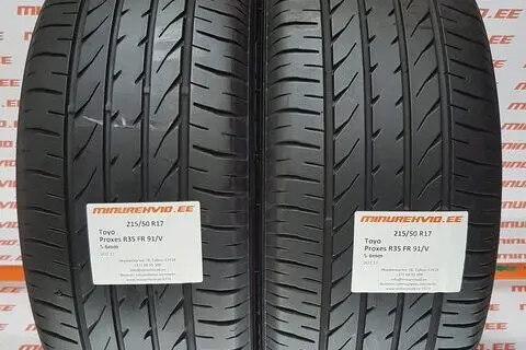 Used summer tire 215/50R17 TOYO Proxes R35 FR 91/V