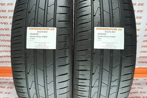 Used summer tire 215/55R17 Hankook Ventus Prime 3 94/V