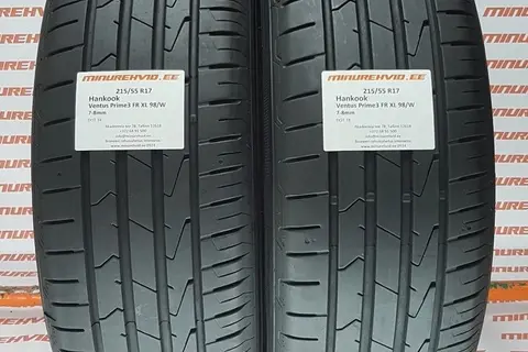 Used summer tire 215/55R17 Hankook Ventus Prime 3 FR XL 98/W