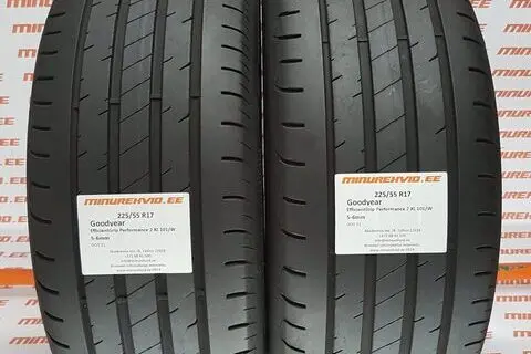 Kasutatud suverehv 225/55R17 GoodYear EfficientGrip Performance 2 XL 101/W
