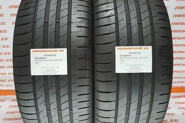 Used summer tire 225/40R18 GoodYear EfficientGrip Performance FR XL 92/W