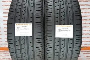 Used summer tire 225/40R18 Pirelli P Zero Rosso FR 88/Y N4/