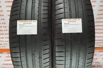 Подержанный летняя шина 225/45R18 Michelin Pilot Sport 4 ZP FR XL 95/Y RSC *