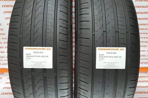 Used summer tire 225/55R18 Pirelli Cinturato P7 FR XL 102/Y AO