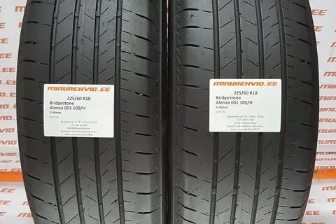Used summer tire 225/60R18 Bridgestone Alenza 001 100/H