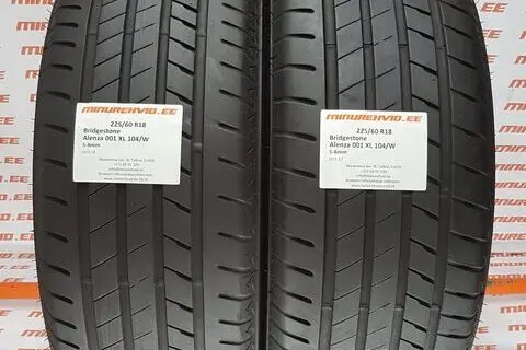 Used summer tire 225/60R18 Bridgestone Alenza 001 XL 104/W