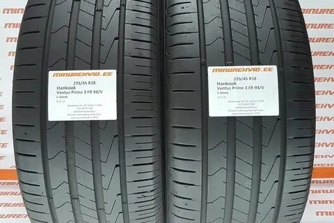 Kasutatud suverehv 235/45R18 Hankook Ventus Prime 3 FR 94/V