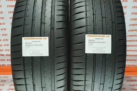 Подержанный летняя шина 235/45R19 Michelin Pilot Sport 4 FR XL 99/Y