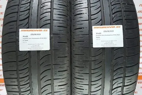 Подержанный летняя шина 235/45R19 Pirelli Scorpion Zero Asimmetrico FR XL 99/V