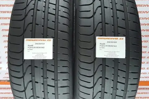 Подержанный летняя шина 235/50R19 Pirelli P Zero FR 99/W MO
