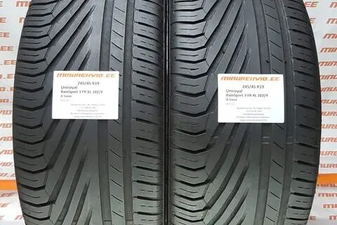 Kasutatud suverehv 245/45R19 Uniroyal RainSport 3 FR XL 102/Y