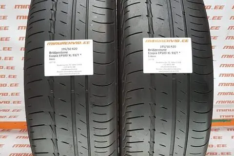 Used summer tire 195/50R20 Bridgestone Ecopia EP500 XL 93/T *