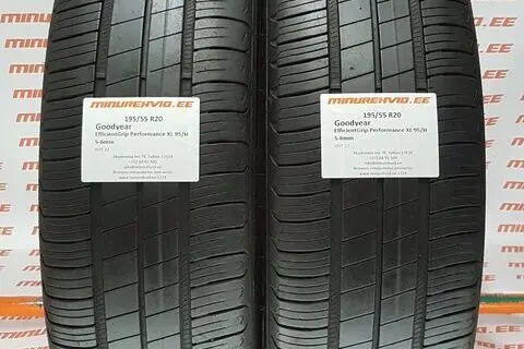 Used summer tire 195/55R20 GoodYear EfficientGrip Performance XL 95/H