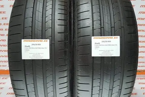 Used summer tire 235/35R20 Pirelli P Zero PZ4 FR XL 92/Y PNCS Elect T0/T1