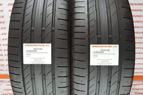 Used summer tire 235/45R20 Continental ContiSportContact 5 SUV FR XL 100/V ContiSeal