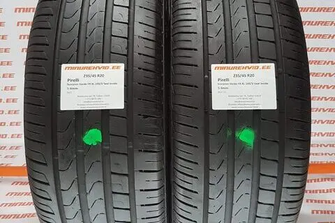 Used summer tire 235/45R20 Michelin Scorpion Verde FR XL 100/V Seal Inside