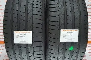 Used summer tire 245/35R20 Pirelli P Zero FR 91/Y N1