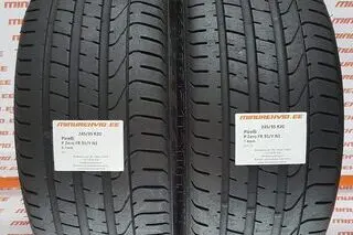 Used summer tire 245/35R20 Pirelli P Zero FR 91/Y N1/