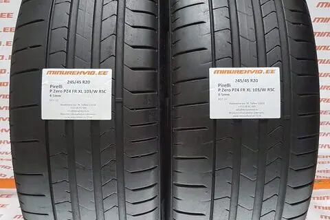 Used summer tire 245/45R20 Pirelli P Zero PZ4 FR XL 103/W RSC