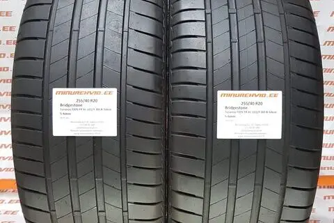 Used summer tire 255/40R20 Bridgestone Turanza T005 FR XL 101/Y AO B-Silent