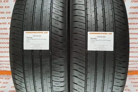 Used summer tire 255/45R20 Dunlop SP Sport Maxx 050 FR 101/V Sponge