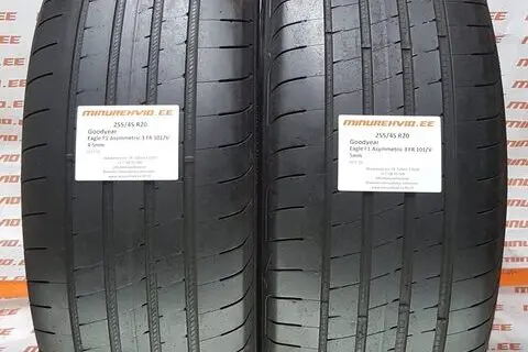 Used summer tire 255/45R20 GoodYear Eagle F1 Asymmetric 3 FR 101/V