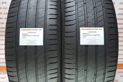 Used summer tire 255/45R20 Michelin Latitude Sport 3 101/W AO