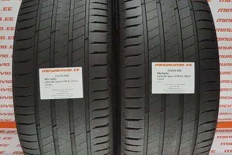 Used summer tire 255/45R20 Michelin Latitude Sport 3 XL 105/V
