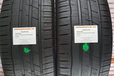 Used summer tire 265/45R20 Hankook Ventus S1 EVO 3 SUV XL FR 108/Y