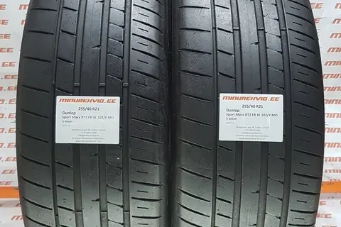 Used summer tire 255/40R21 Dunlop Sport Maxx RT2 FR XL 102/Y MO