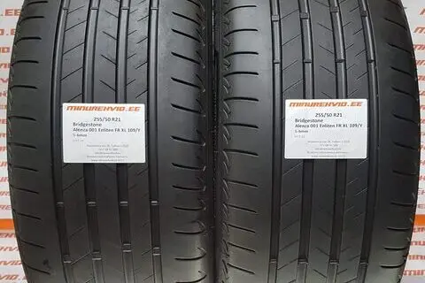 Used summer tire 255/50R21 Bridgestone Alenza 001 Enliten FR XL 109/Y