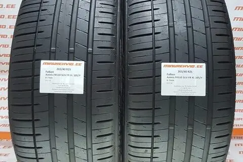 Used summer tire 265/40R21 Falken Azenis FK510 SUV FR XL 105/Y