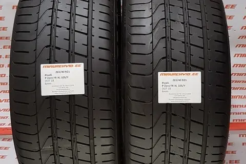 Used summer tire 265/40R21 Pirelli P Zero FR XL 105/Y